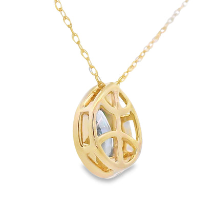 Mystic Fire Topaz Fashion Pendants 10KT Yellow Gold by Bids.com
