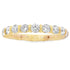 Lab Grown Diamond Wedding Band Ring 14KT Yellow Gold by Bids.com