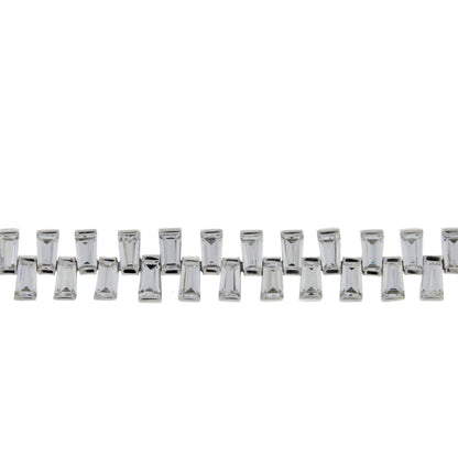 Natural Cubic Zirconium Tennis Bracelet Sterling Silver by Bids.com