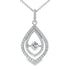 Natural Cubic Zirconia Fashion Pendants Sterling Silver by Bids.com