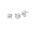 .50ct Lab Grown Diamond Stud Earrings Sterling Silver by Bids.com