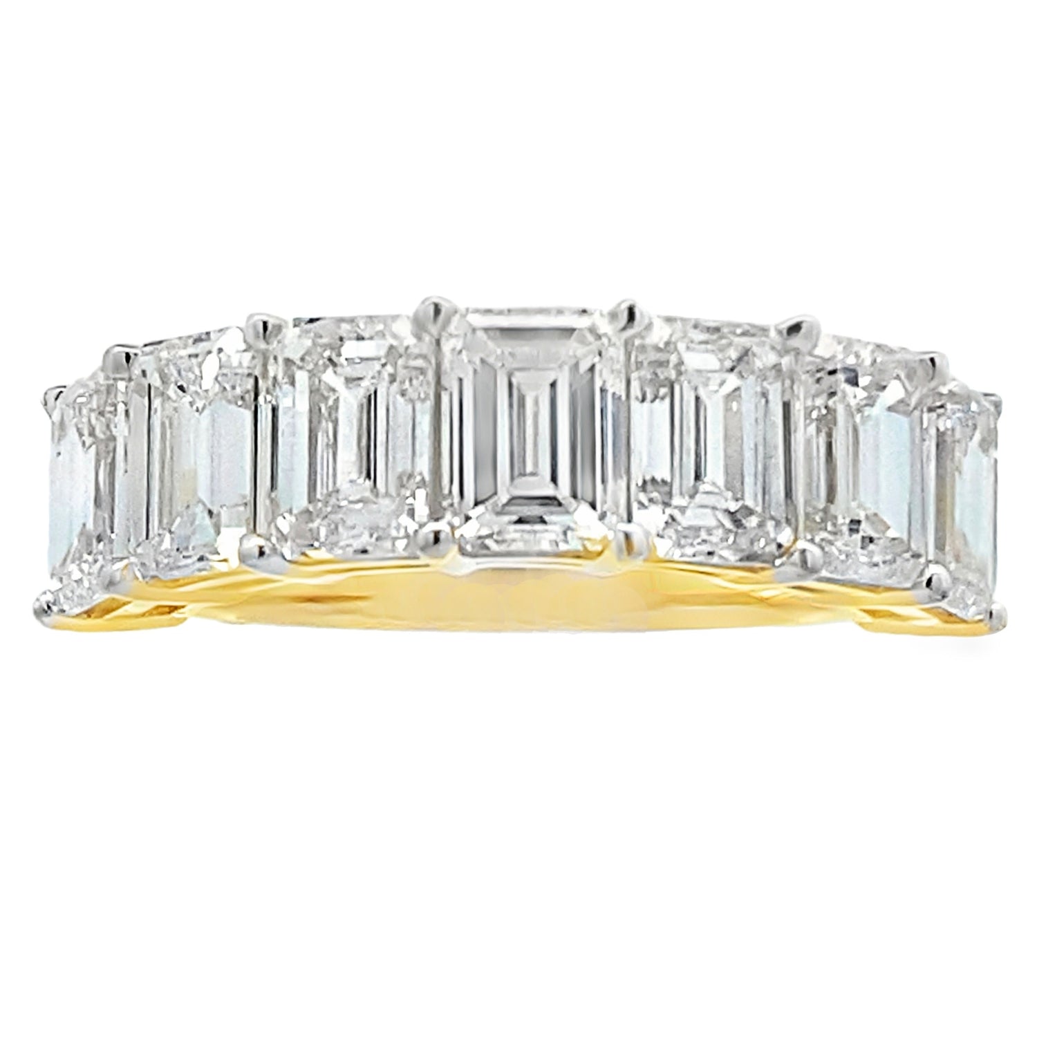 Lab Grown Diamond Fashion band rings 14KT Yellow Gold by Bids.com