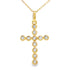 .15ct Diamond Cross Religious Pendant 14KT Yellow Gold by Bids.com