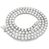 39.98ct Moissanite Tennis Necklace Sterling Silver by Bids.com