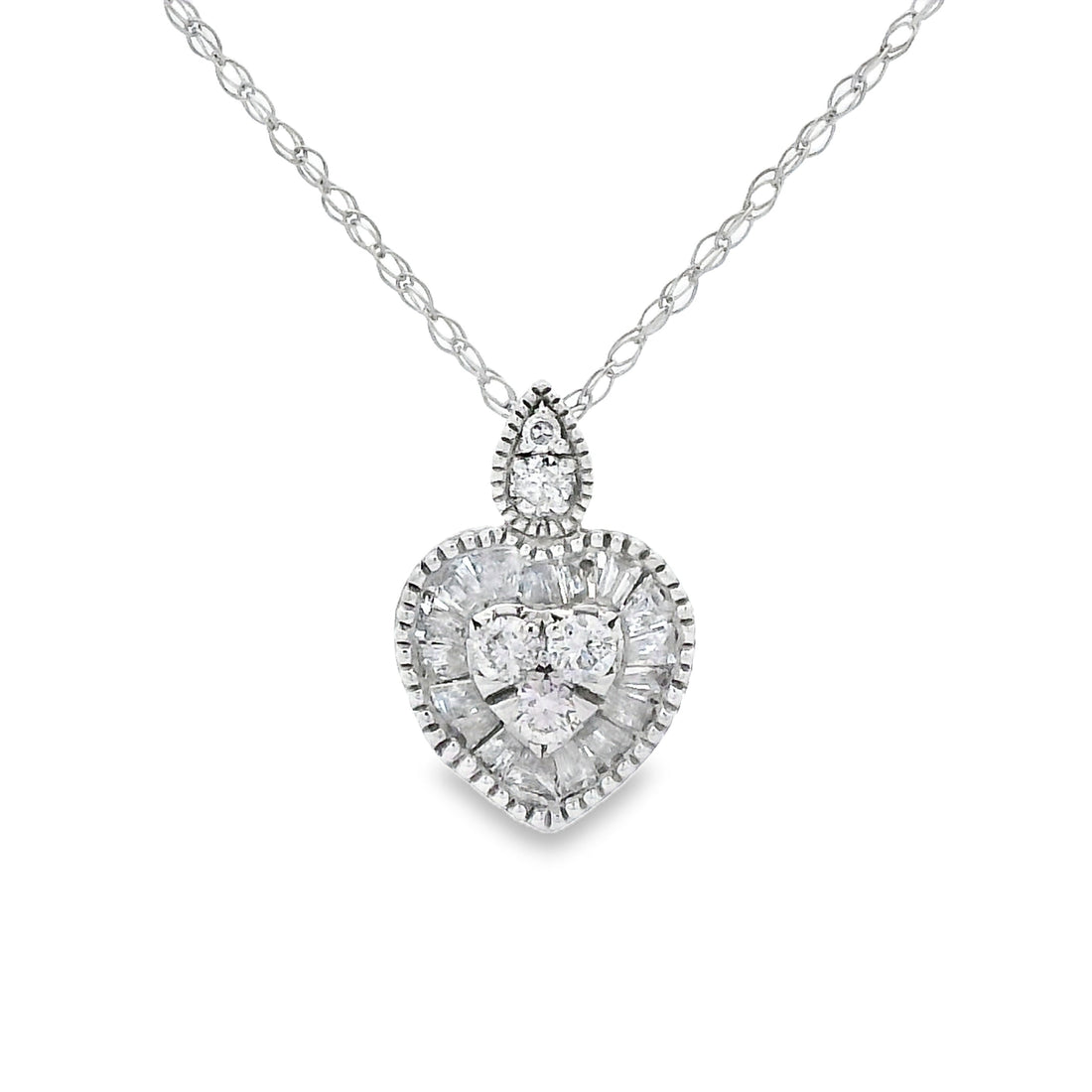 .31ct Diamond Fashion Pendants 14KT White Gold 