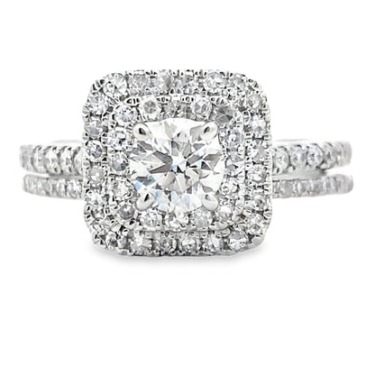 Lab Grown Diamond Fashion band rings 14KT White Gold by Bids.com