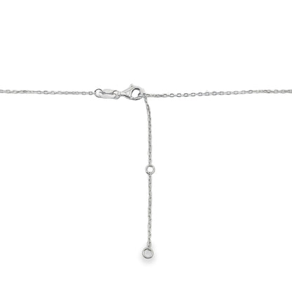 1.00ct Lab Grown Diamond Pendant Sterling Silver by Bids.com