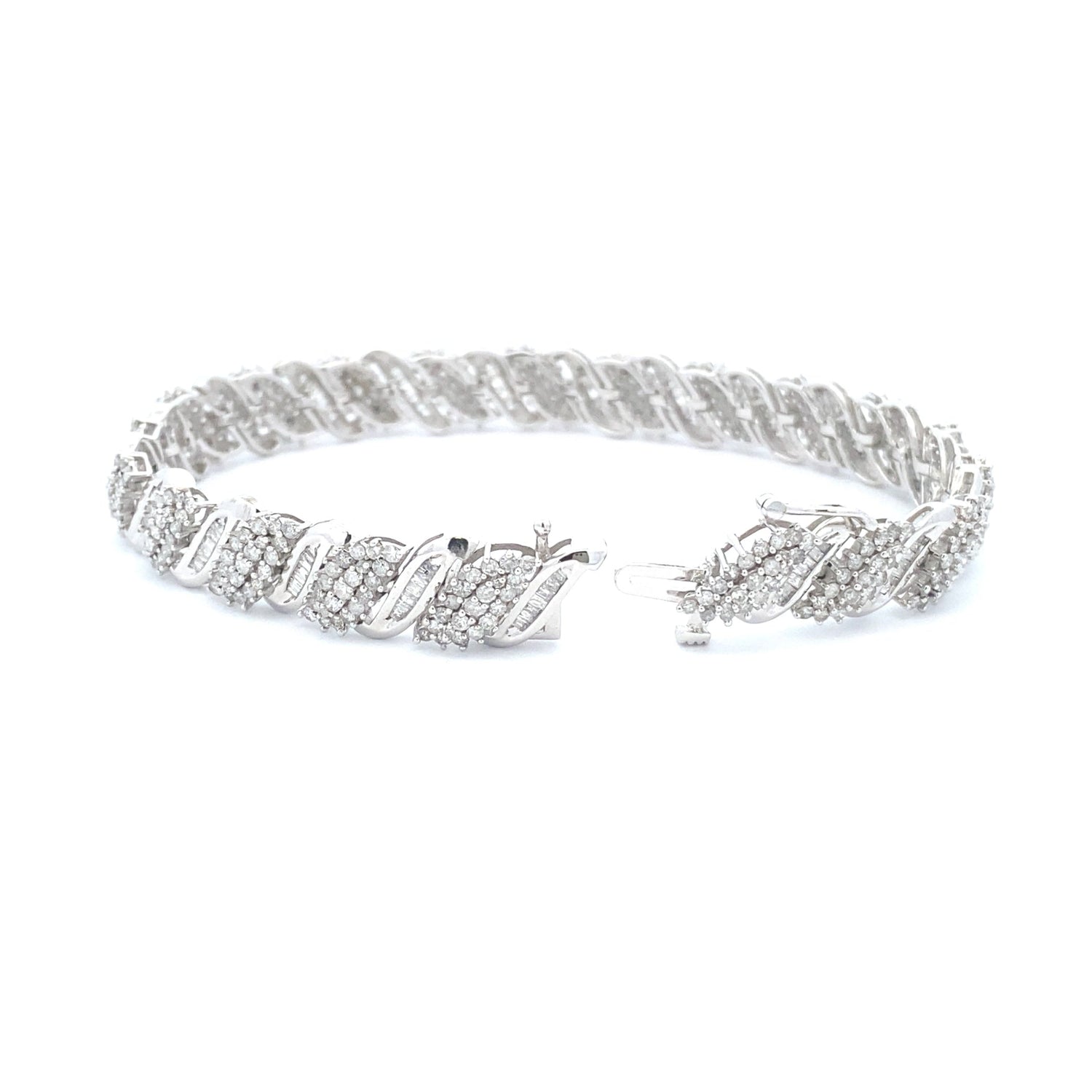 5.00ct Diamond Tennis Bracelet 10KT White Gold