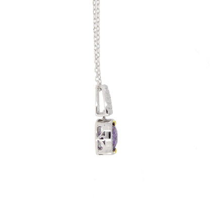 Cubic Zirconium Fashion Pendants Sterling Silver by Bids.com