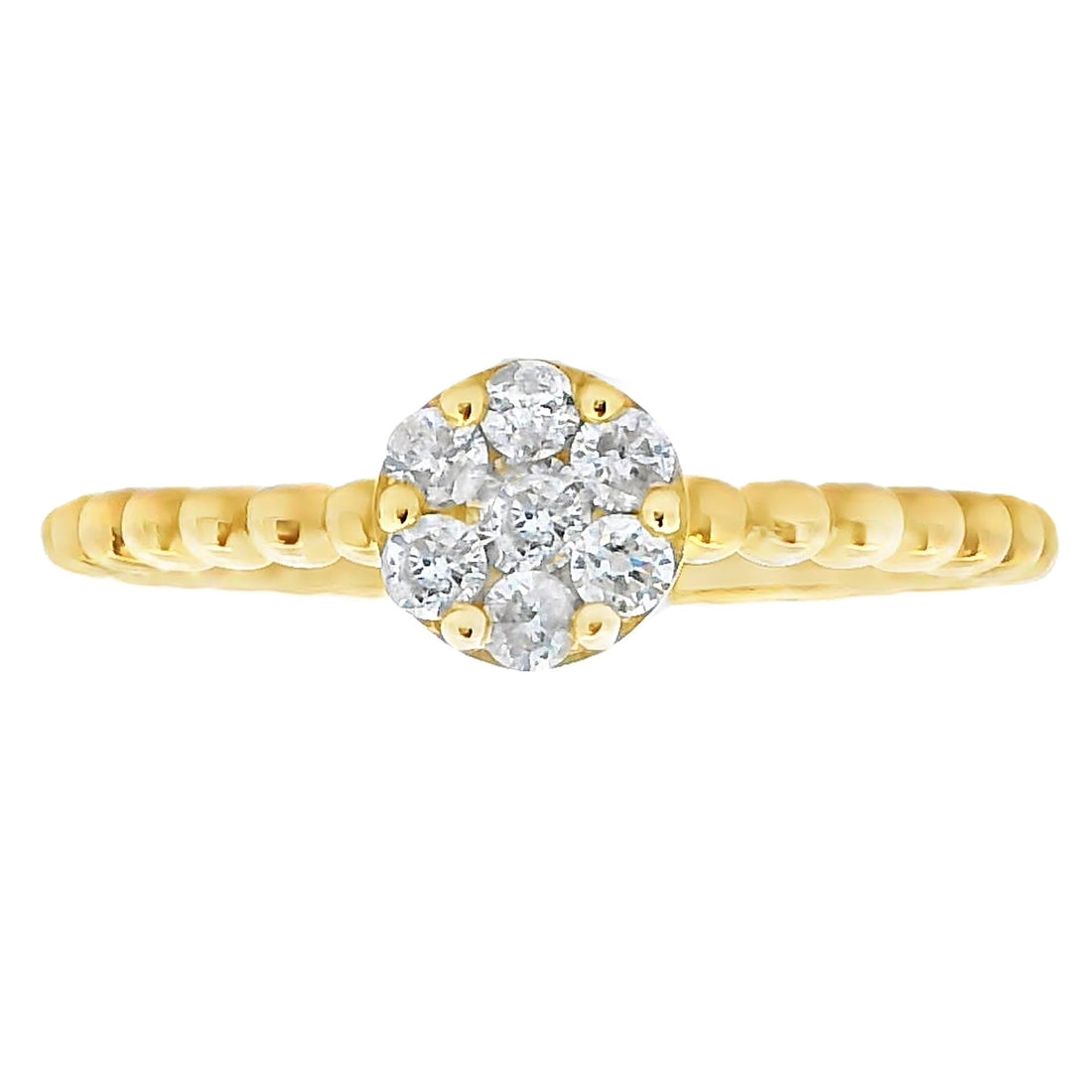 .25ct Diamond Ring 10KT Yellow Gold 