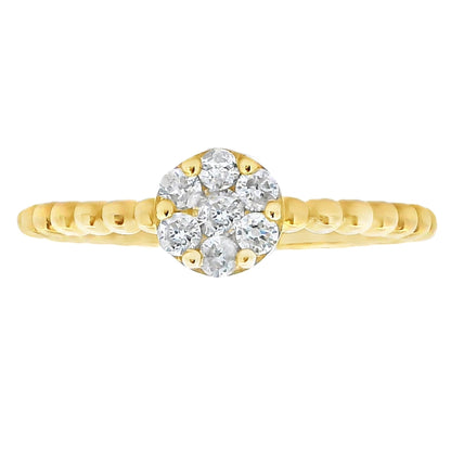 .25ct Diamond Ring 10KT Yellow Gold