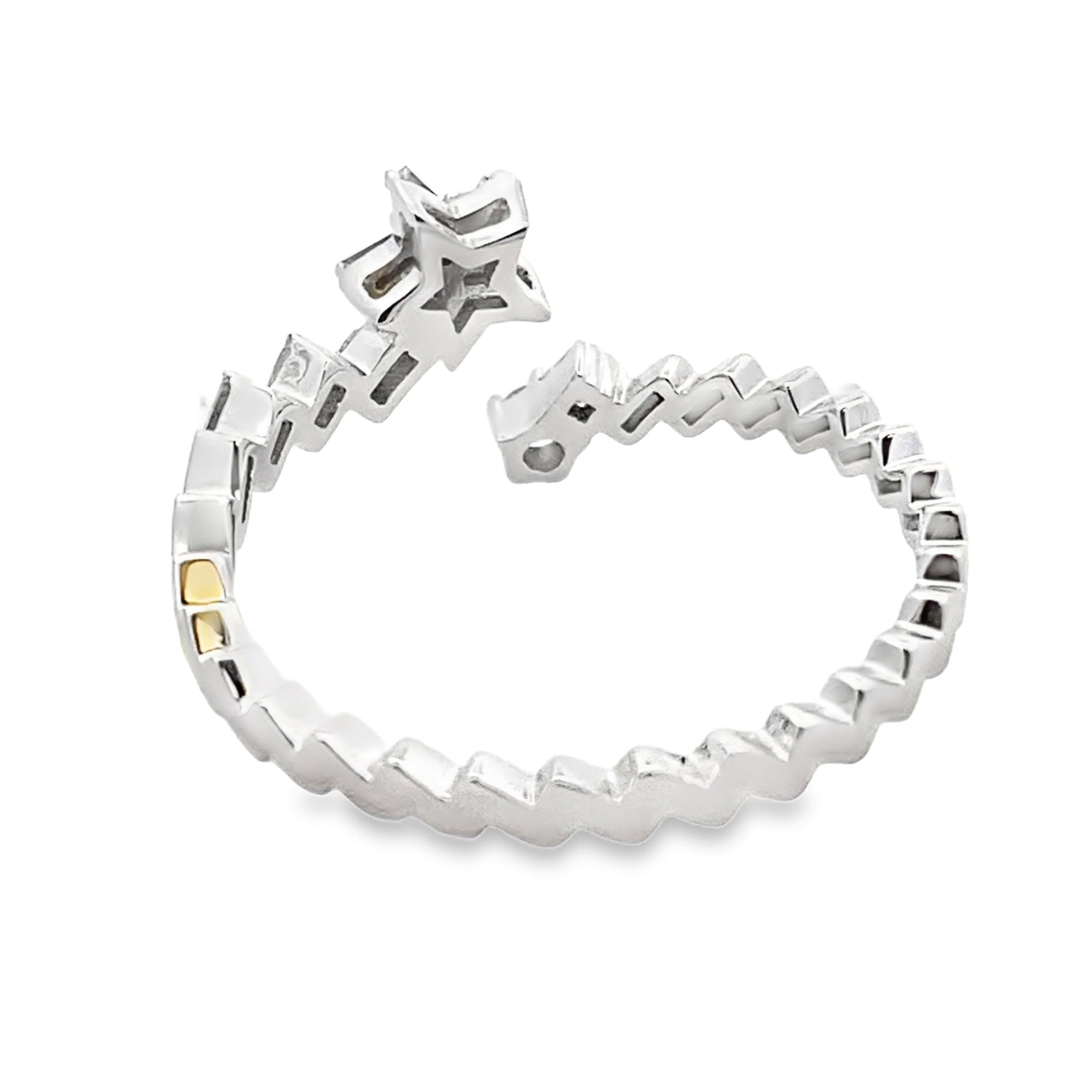 Natural .17ct Diamond Ring 14KT White Gold by Bids.com