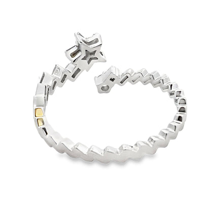 Natural .17ct Diamond Ring 14KT White Gold by Bids.com
