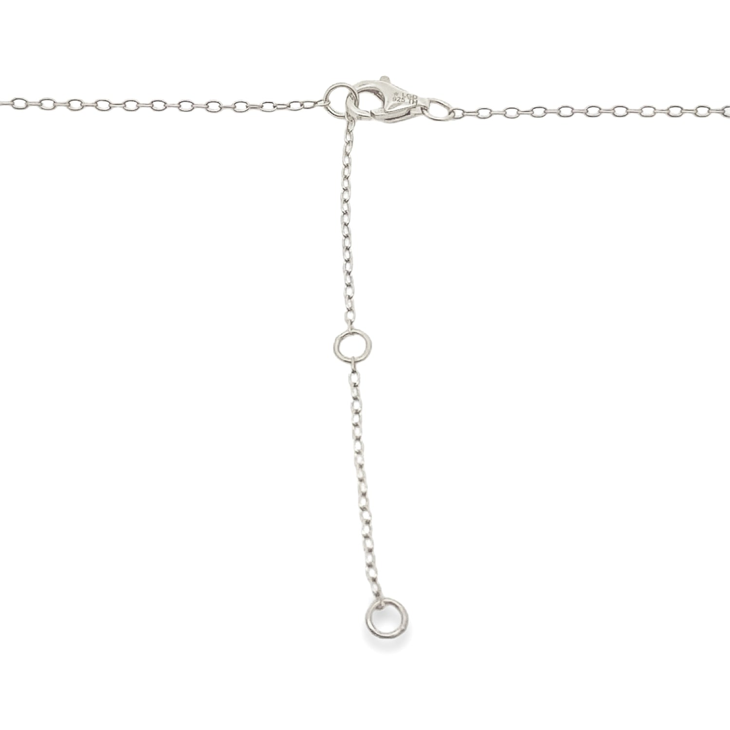 Genuine .65ct Cross Religious Pendant Sterling Silver