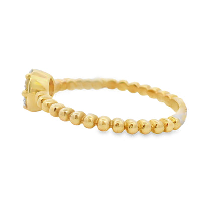 .25ct Diamond Ring 10KT Yellow Gold