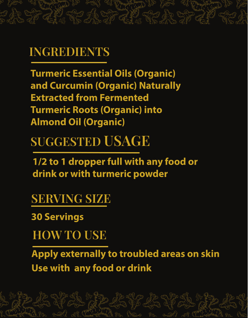 CurcumaMax 50ml Fermented Turmeric Oil – Your Enhanced Whole-Plant Ally by America&