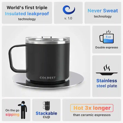 Insulated Espresso Cup by Coldest by Coldest