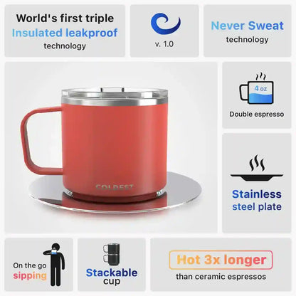Insulated Espresso Cup by Coldest by Coldest