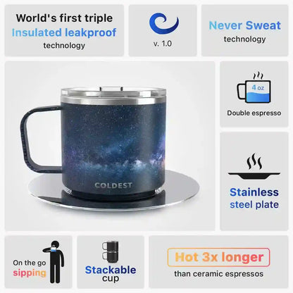 Insulated Espresso Cup by Coldest by Coldest