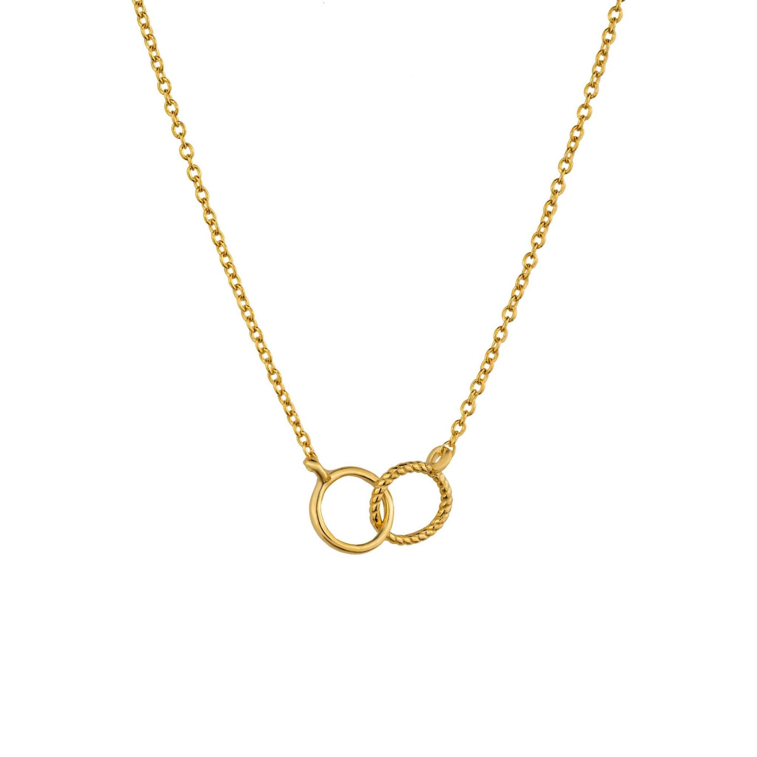 Interlocking Circle Necklace