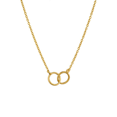 Interlocking Circle Necklace