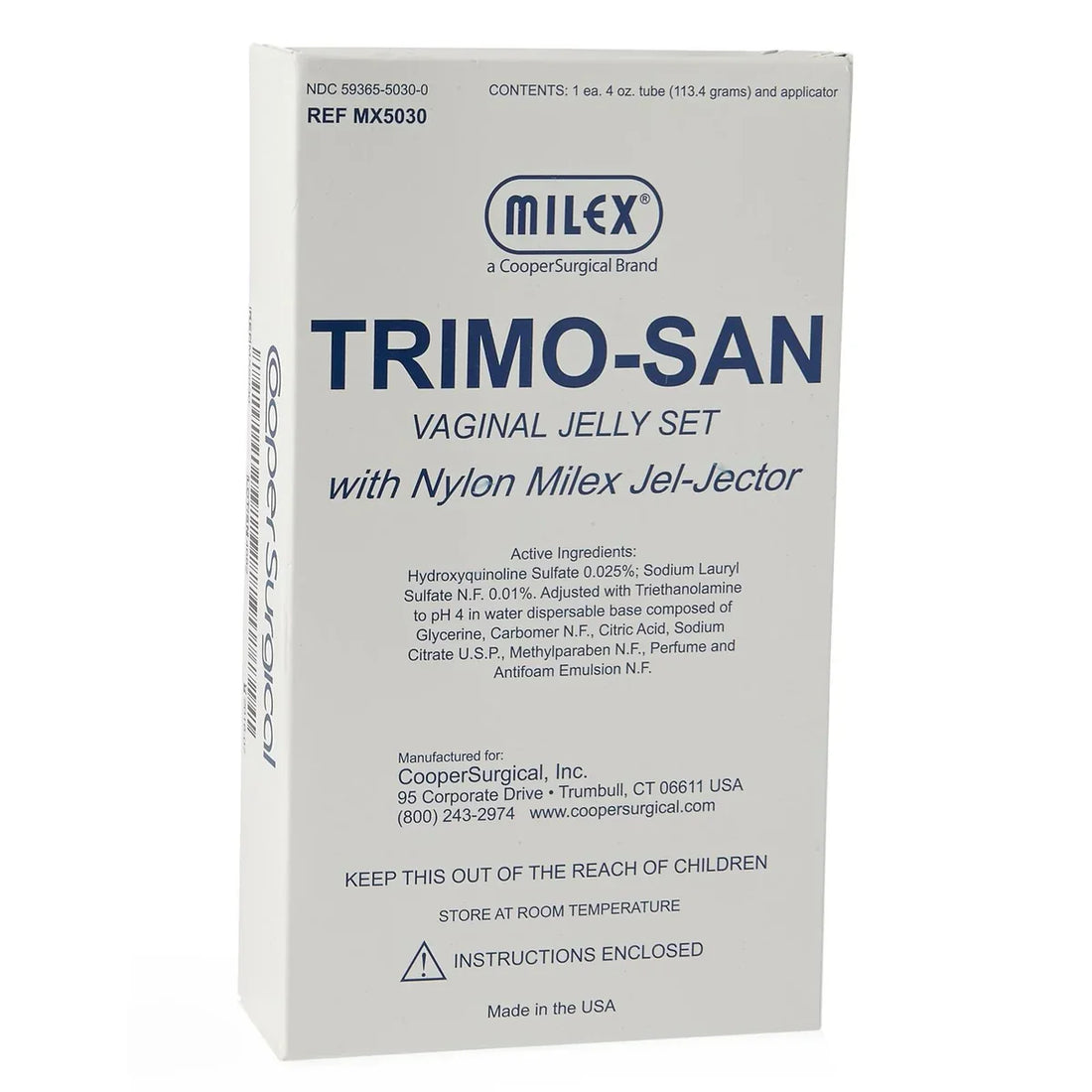 Milex Trimo-San Vaginal Jelly 4 oz by Pasteur Pharmacy