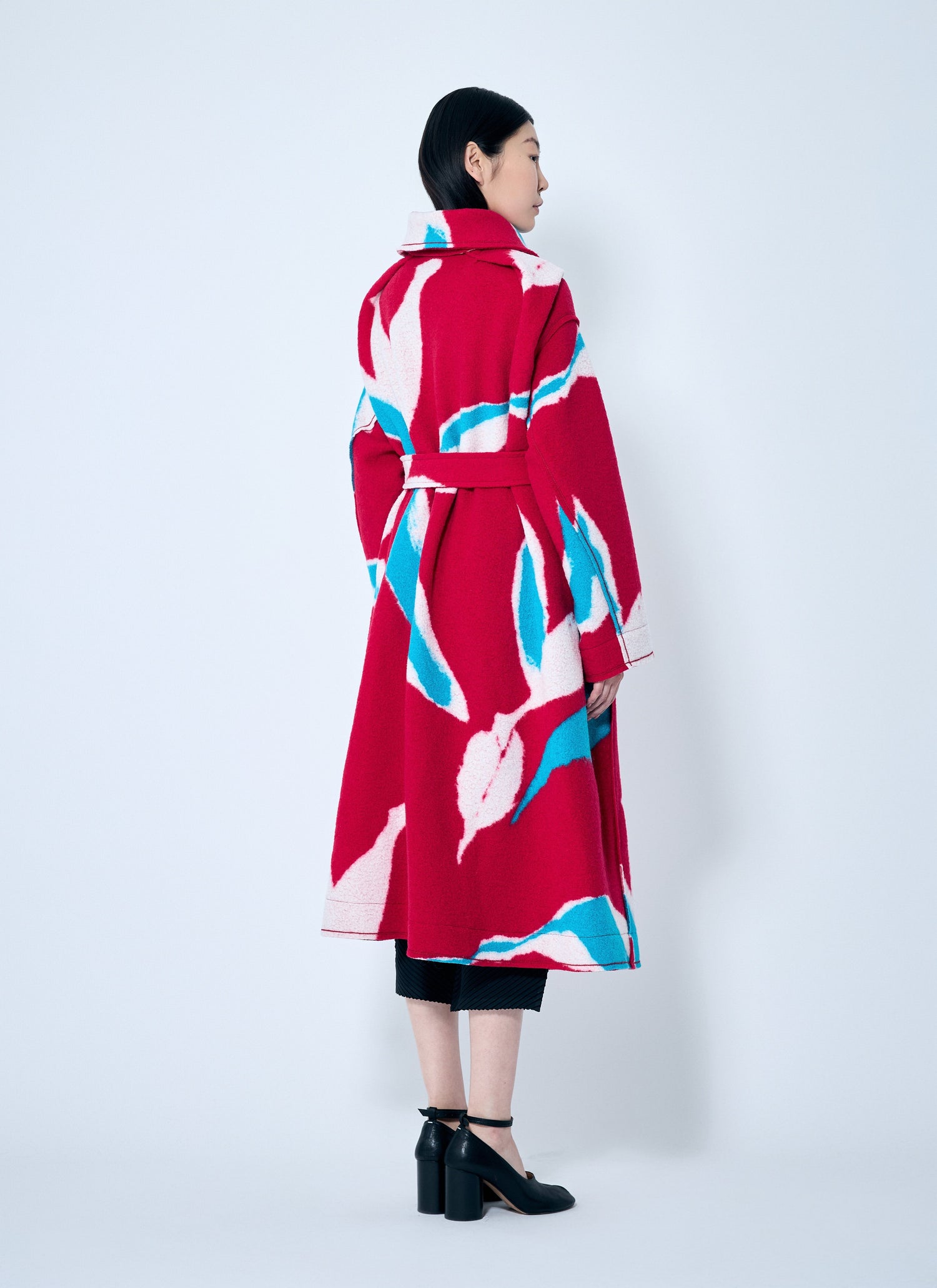 Issey Miyake Women Vigor Long Coat by Luosophy
