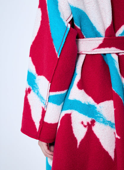 Issey Miyake Women Vigor Long Coat by Luosophy