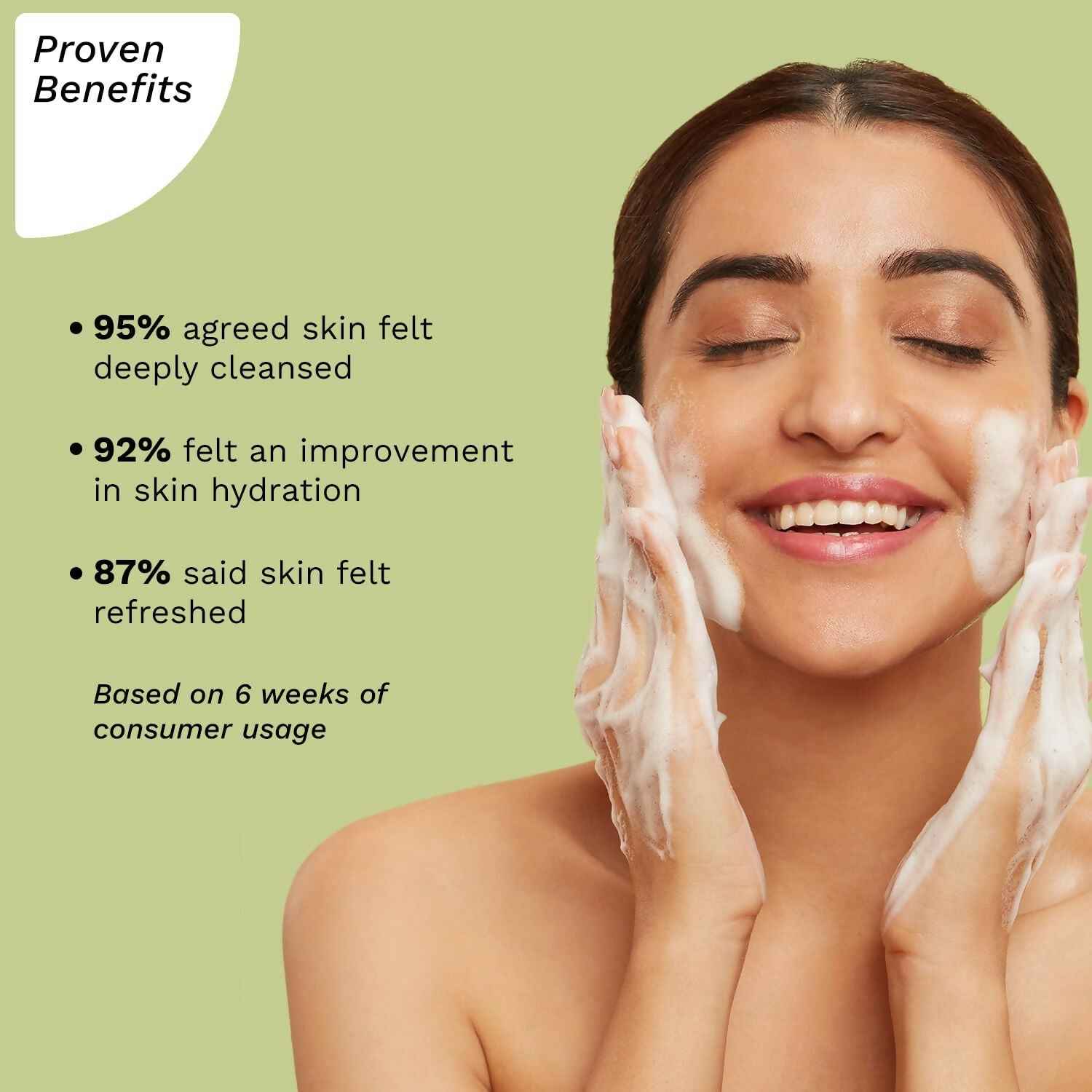 Pilgrim Spanish Foaming Face Wash With Kiwi Extracts &amp; Aloe For Skin Hydration