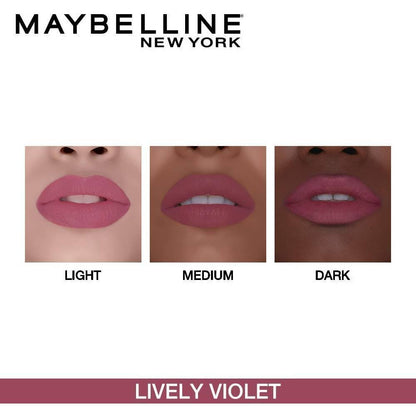 Maybelline New York Color Sensational Creamy Matte Lipstick / 636 Lively Violet