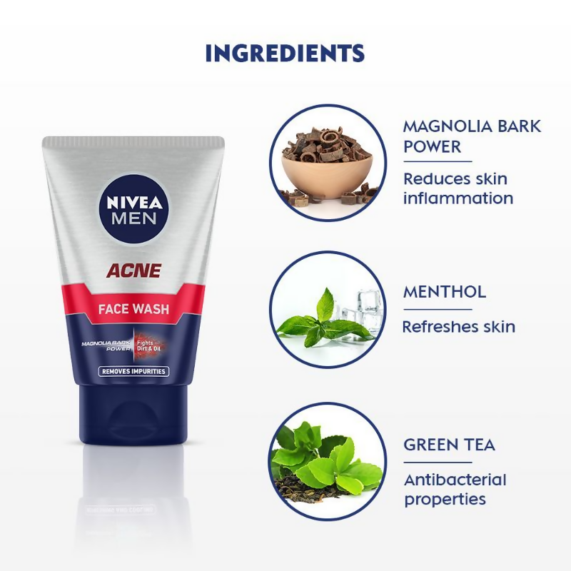 Nivea Men Acne Face Wash