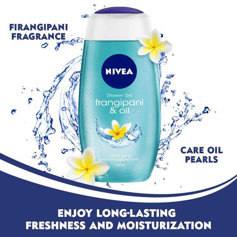 Nivea Shower Gel With Frangipani &amp; Oil