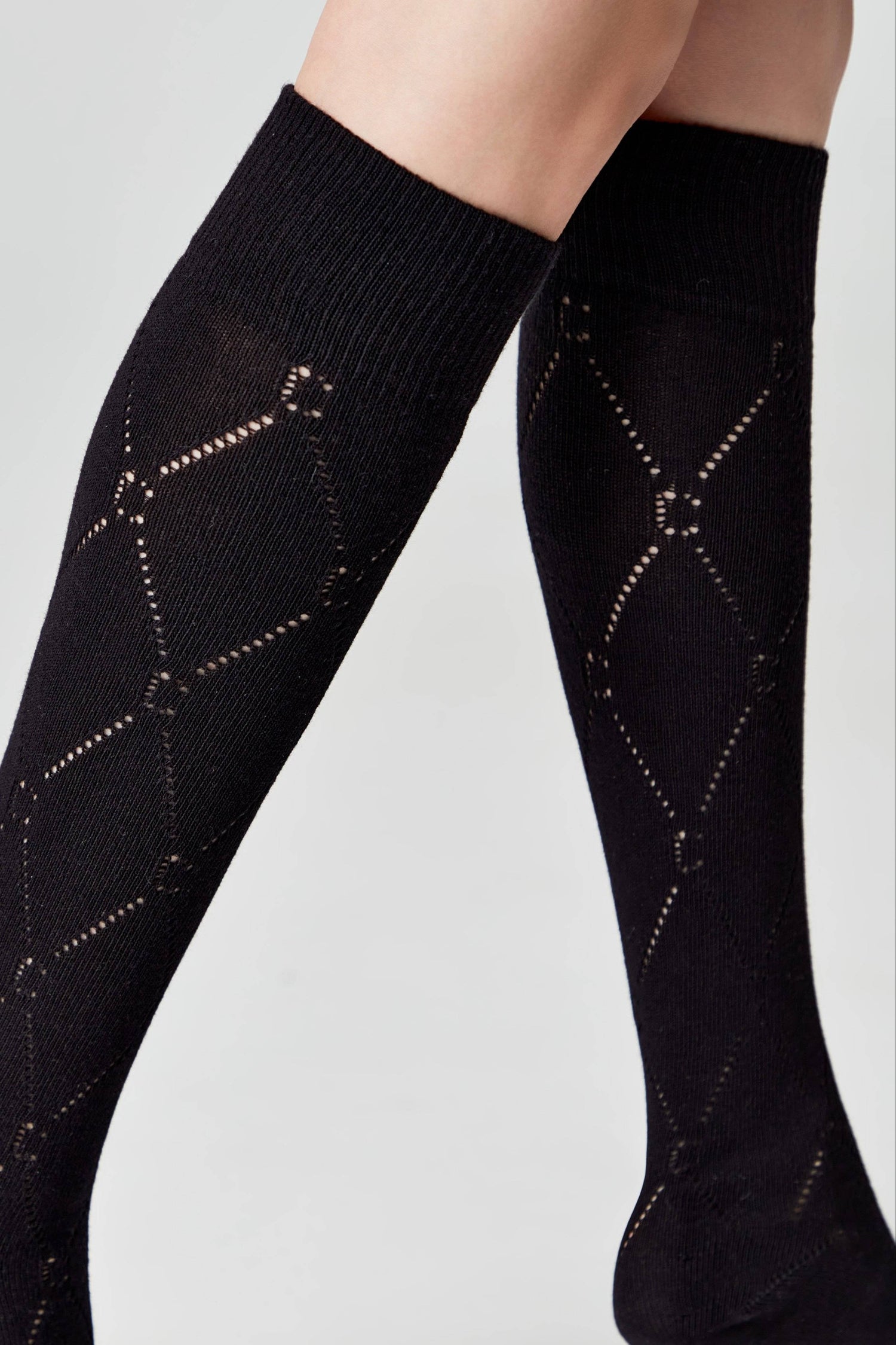 Cotton Knee Highs Conte Classic 007  DestGlow