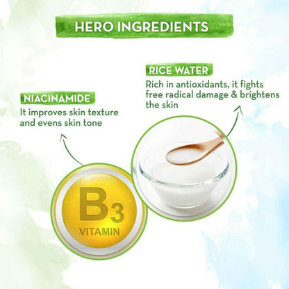 Mamaearth Rice Facial Kit With Rice Water &amp; Niacinamide