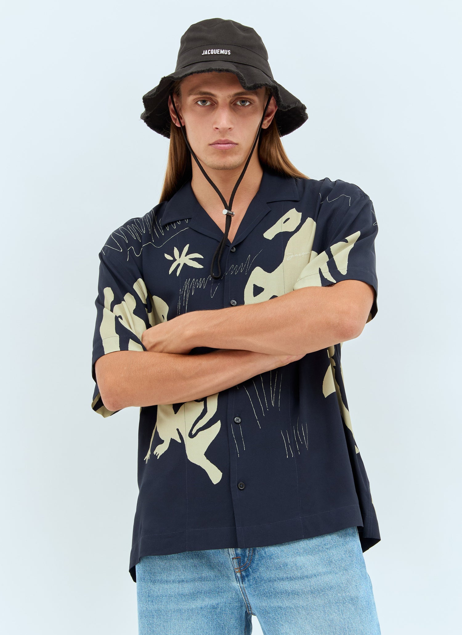 Jacquemus Men Le Bob Artichaut Hat by Luosophy