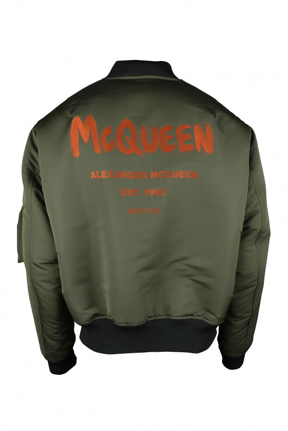 Alexander Mcqueen Men Bomber Jacket by Luosophy