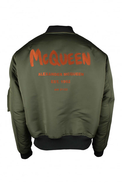 Alexander Mcqueen Men Bomber Jacket by Luosophy
