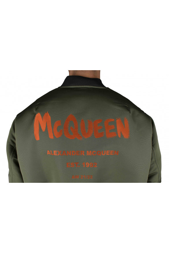 Alexander Mcqueen Men Bomber Jacket by Luosophy