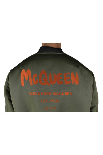 Alexander Mcqueen Men Bomber Jacket by Luosophy
