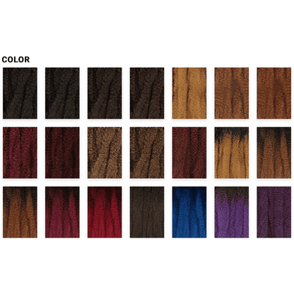 Janet Collection 2X Mambo Natural Born Locs, 18"