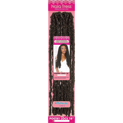 Janet Collection Nala Tress Poetry Locs, 18"