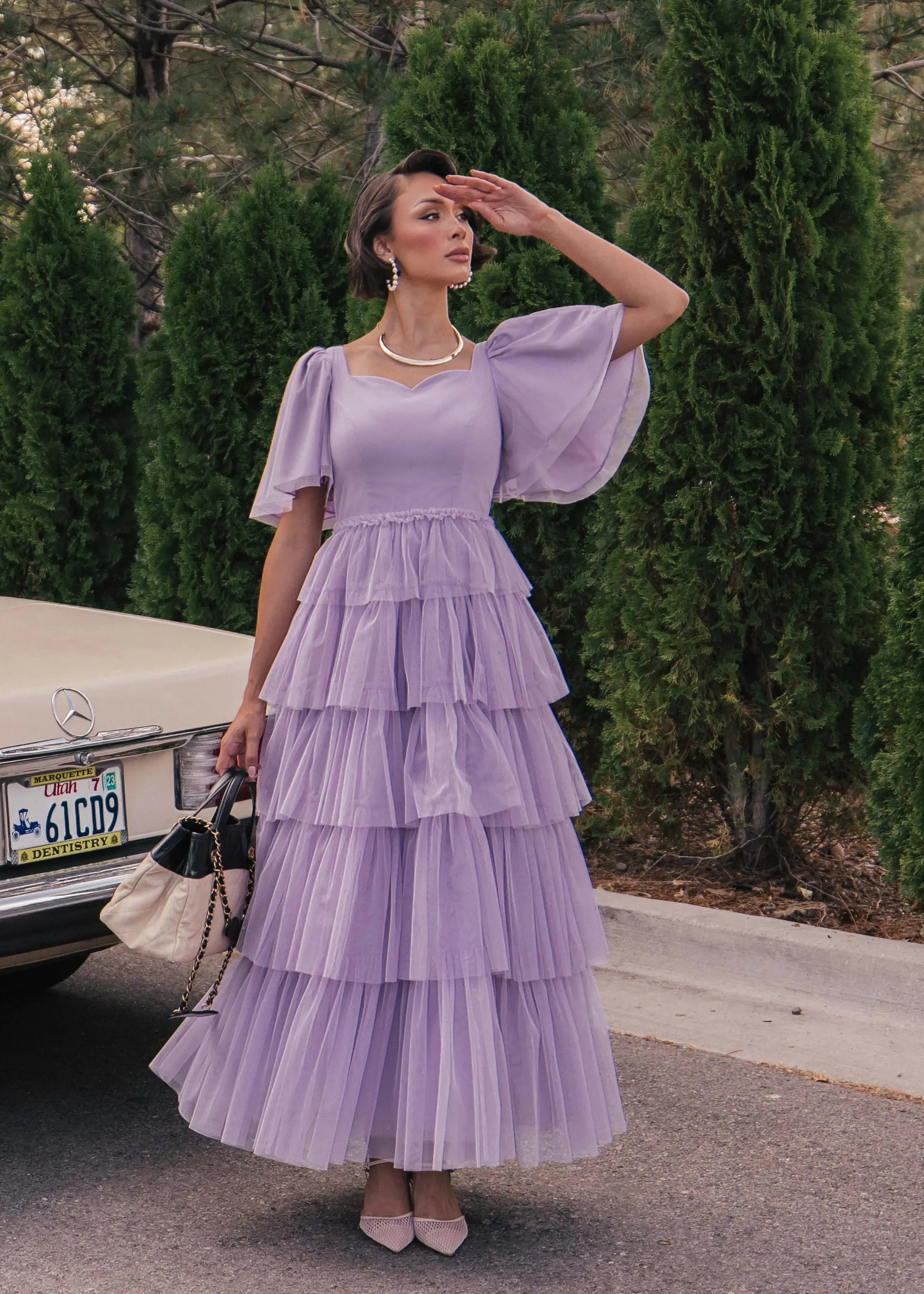 Allegro Dress Lavender by JessaKae