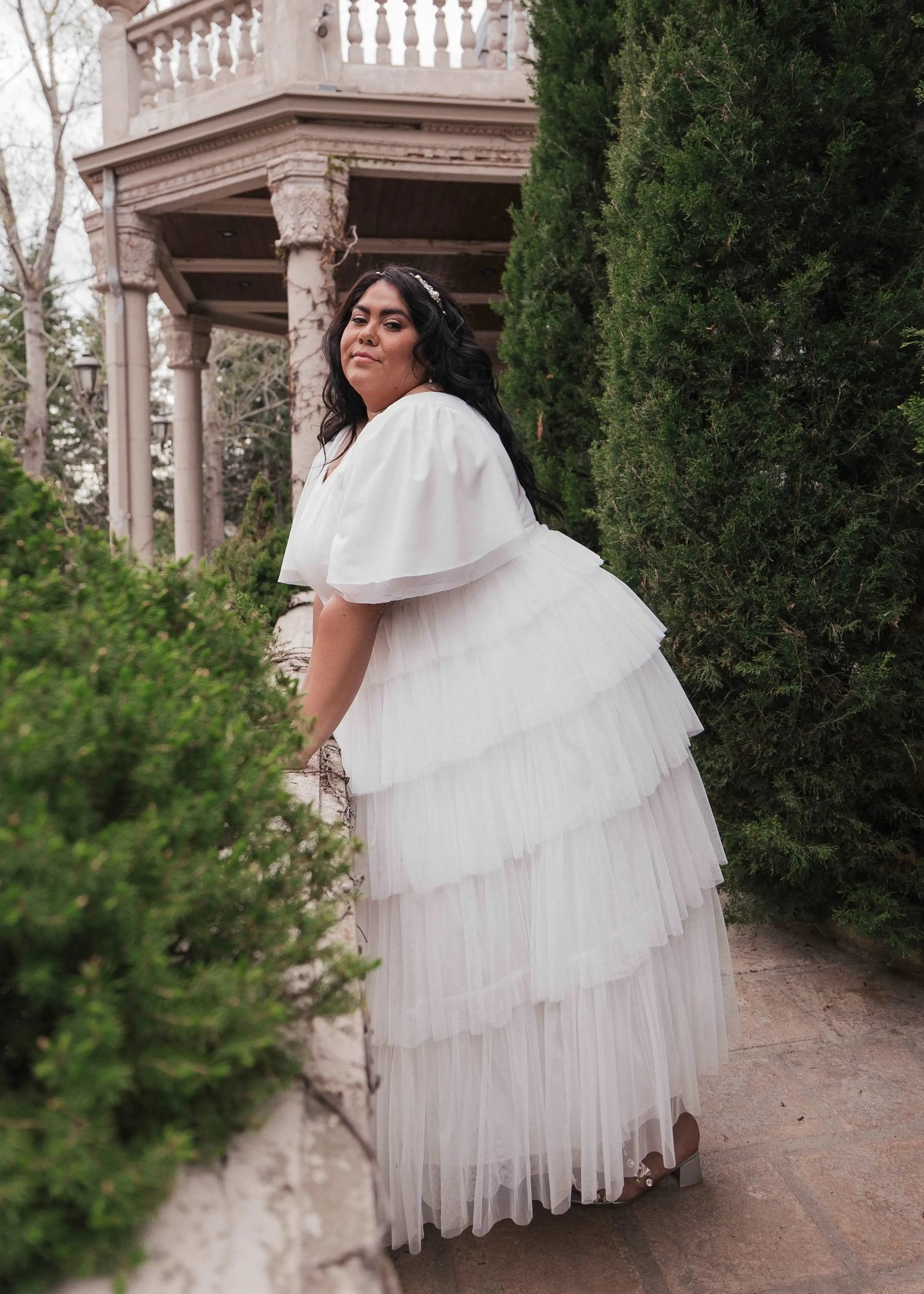 Allegro Dress White by JessaKae