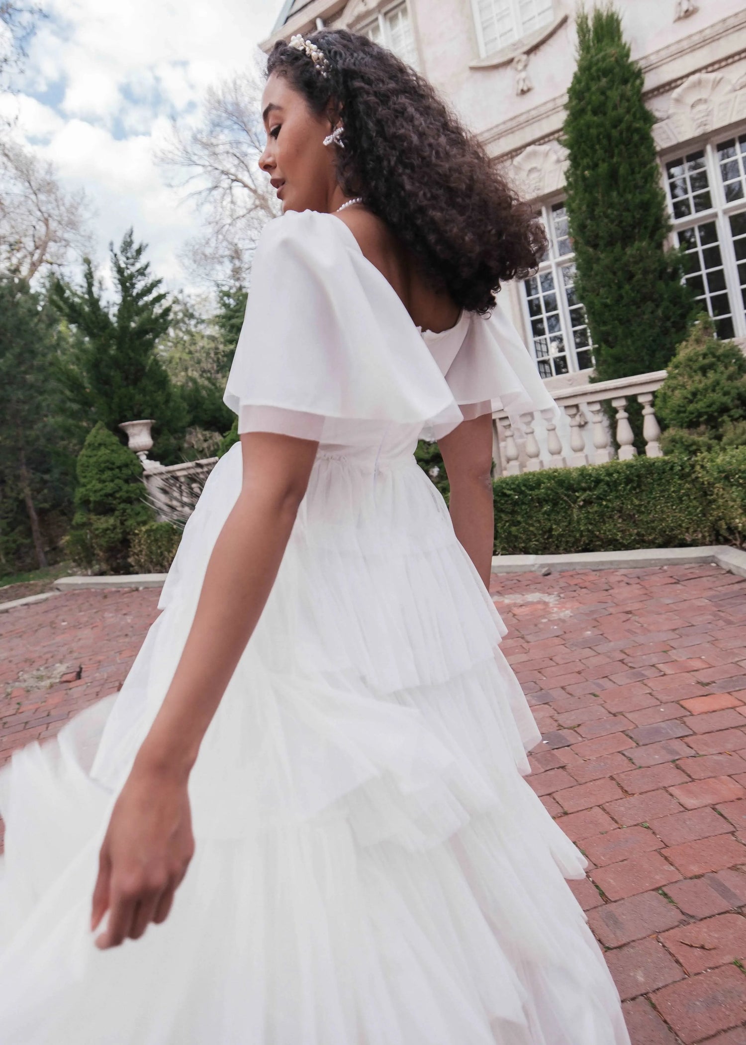 Allegro Dress White by JessaKae