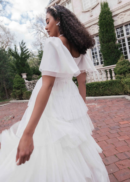 Allegro Dress White by JessaKae