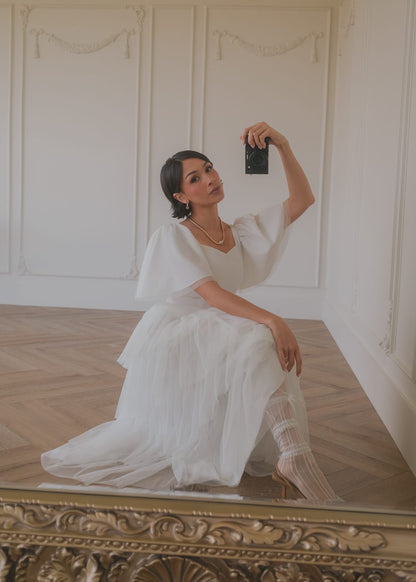 Allegro Dress White by JessaKae