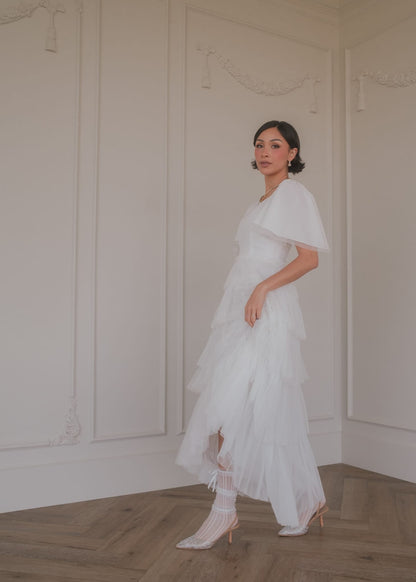 Allegro Dress White by JessaKae