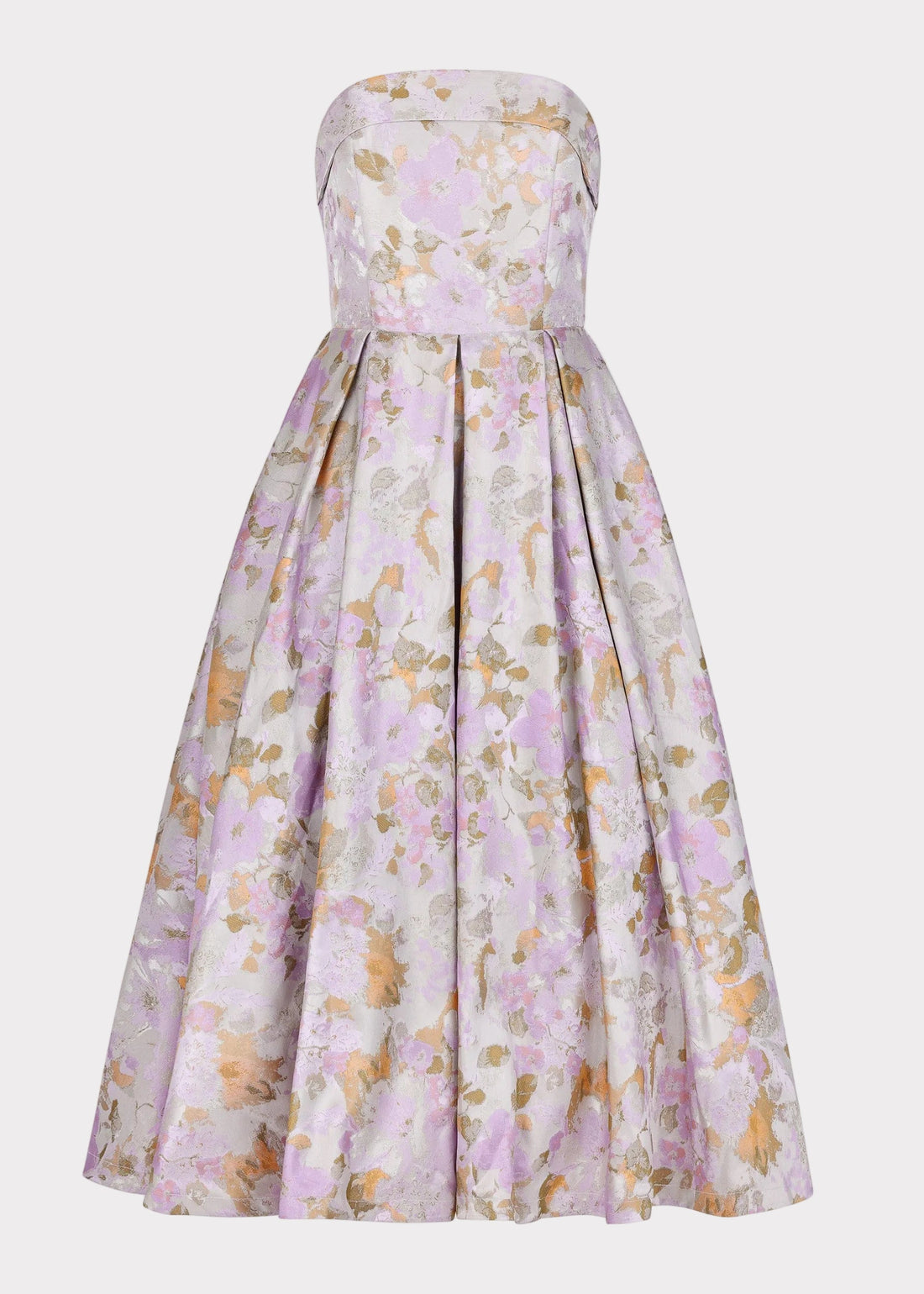 Anastelle Strapless Jacquard Dress by JessaKae