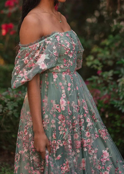 Blushing Meadow Dress by JessaKae