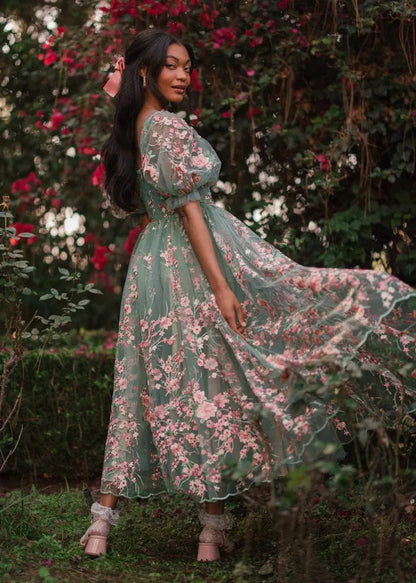 Blushing Meadow Dress by JessaKae